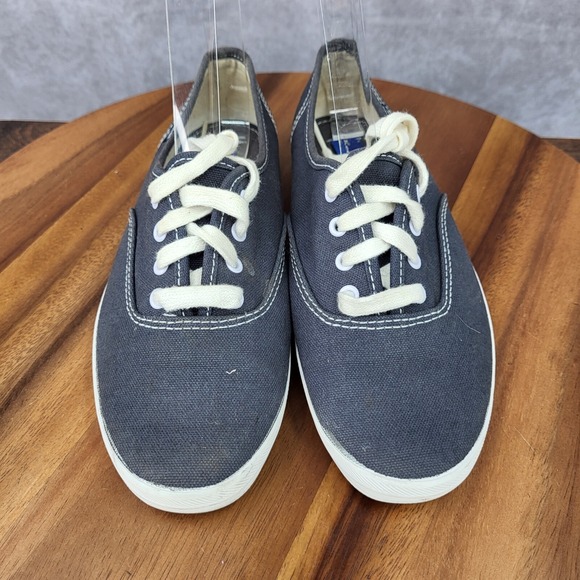 Keds Sneakers Womens 6 Champion Blue Canvas Low Top Casual Shoes WF34200M - Picture 4 of 13
